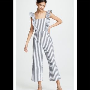 The fifth label flora stripped jump suit